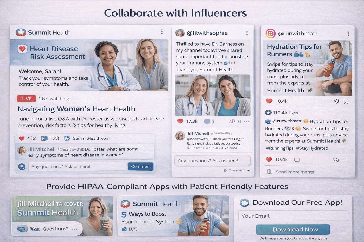 collaborate with influencers