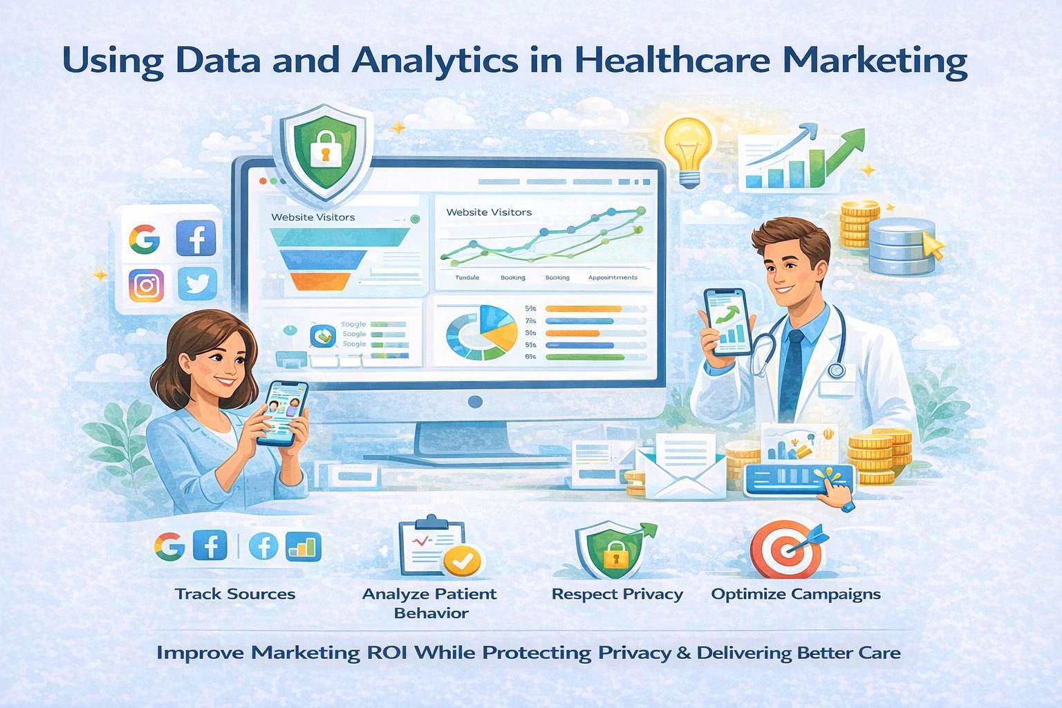 data and analytics in healthcare marketing