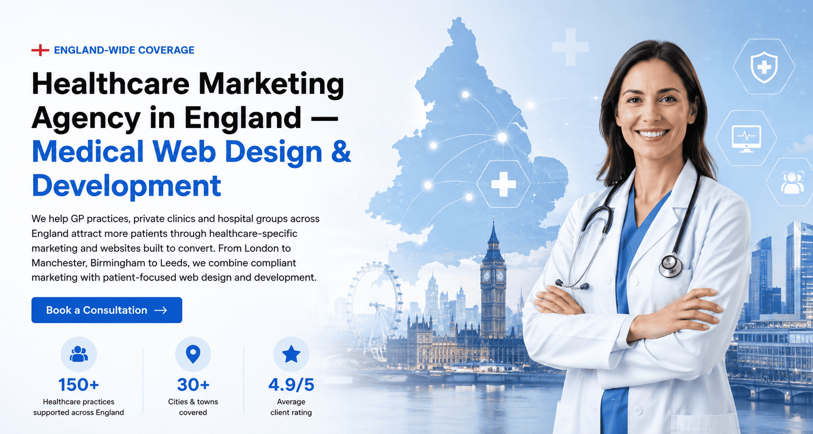 Healthcare marketing England