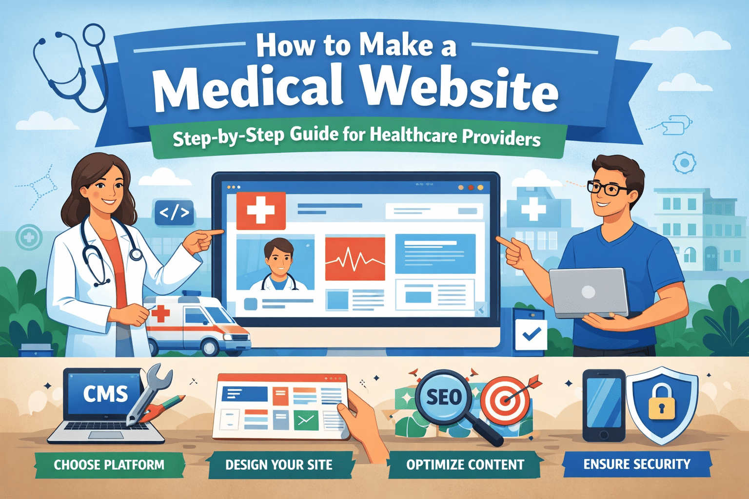How to Make a Medical Website