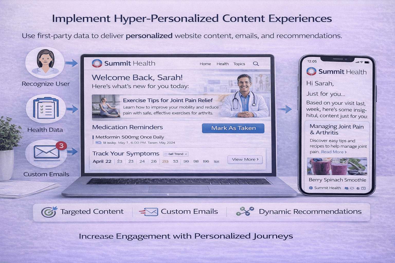 implement hyper personalized content experiences