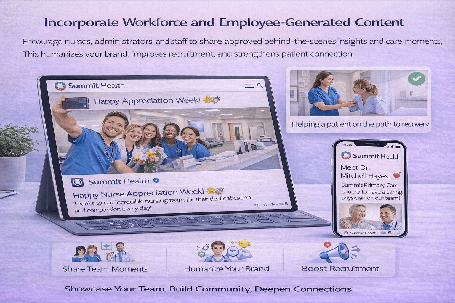 incorporate workforce and employee generated content