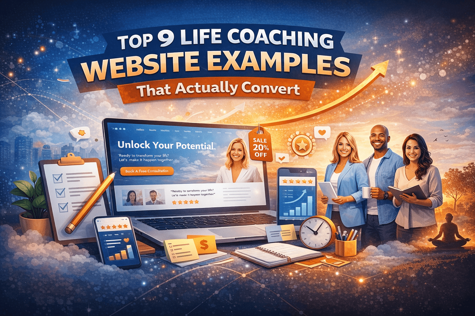 Life Coaching Website Examples