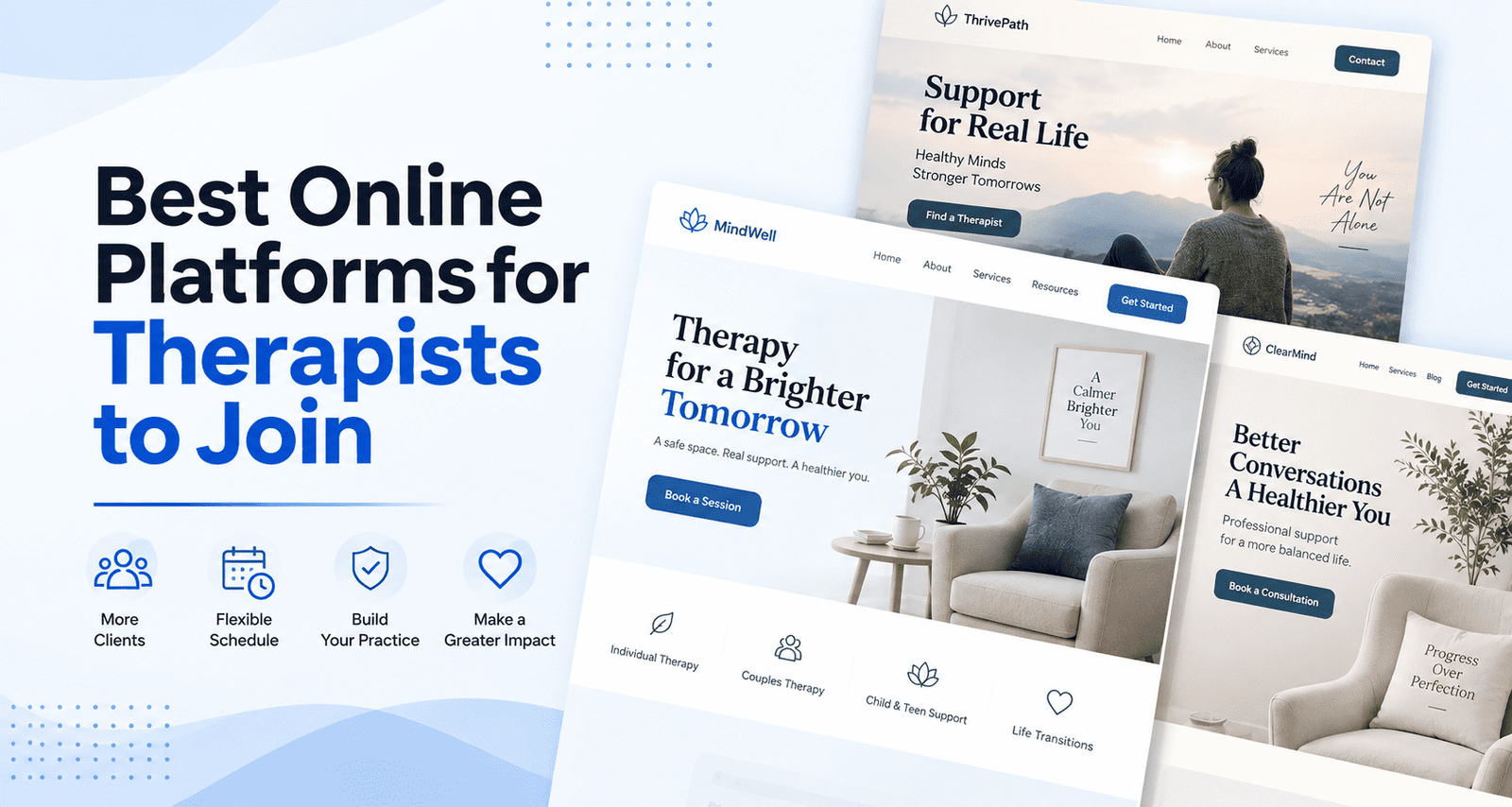 online platforms for therapists