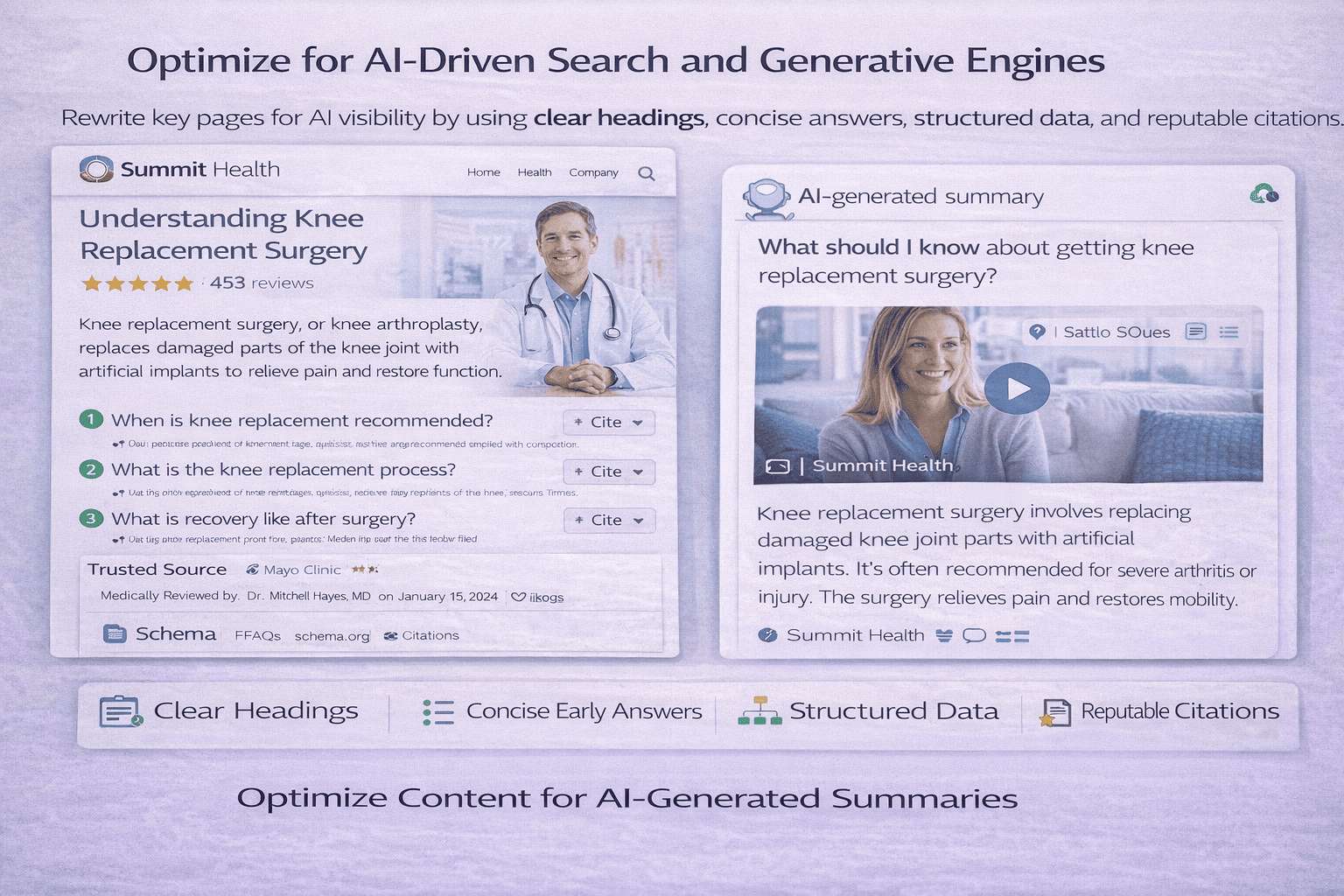 optimize for ai driven search and generative engines