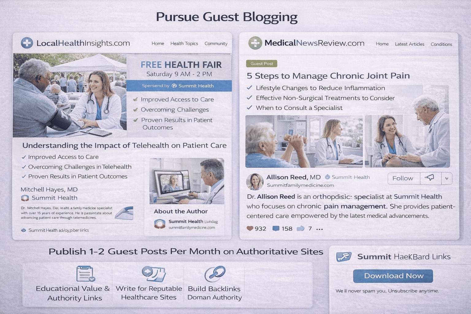 pursue guest blogging